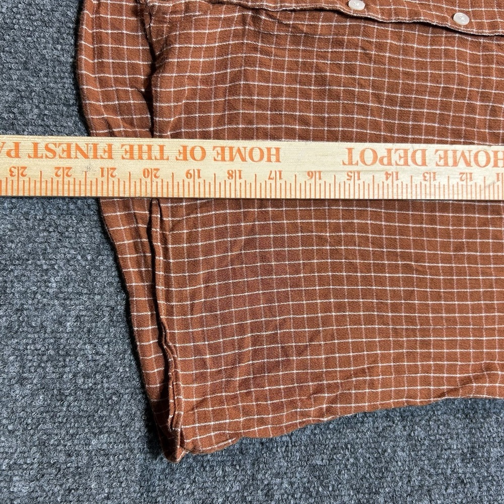 Madewell Veranda Plaid Top Bell Sleeve Button Front Womens Small Autumn - Picture 5 of 7
